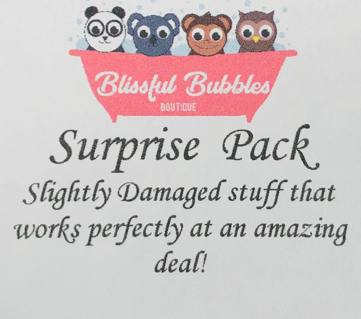 Surprise Pack | Blissful Bubbles Boutique Ltd.